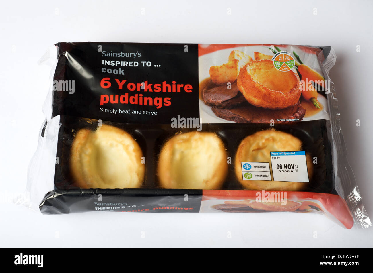 Sainsbury's Yorkshire puddings Stock Photo - Alamy