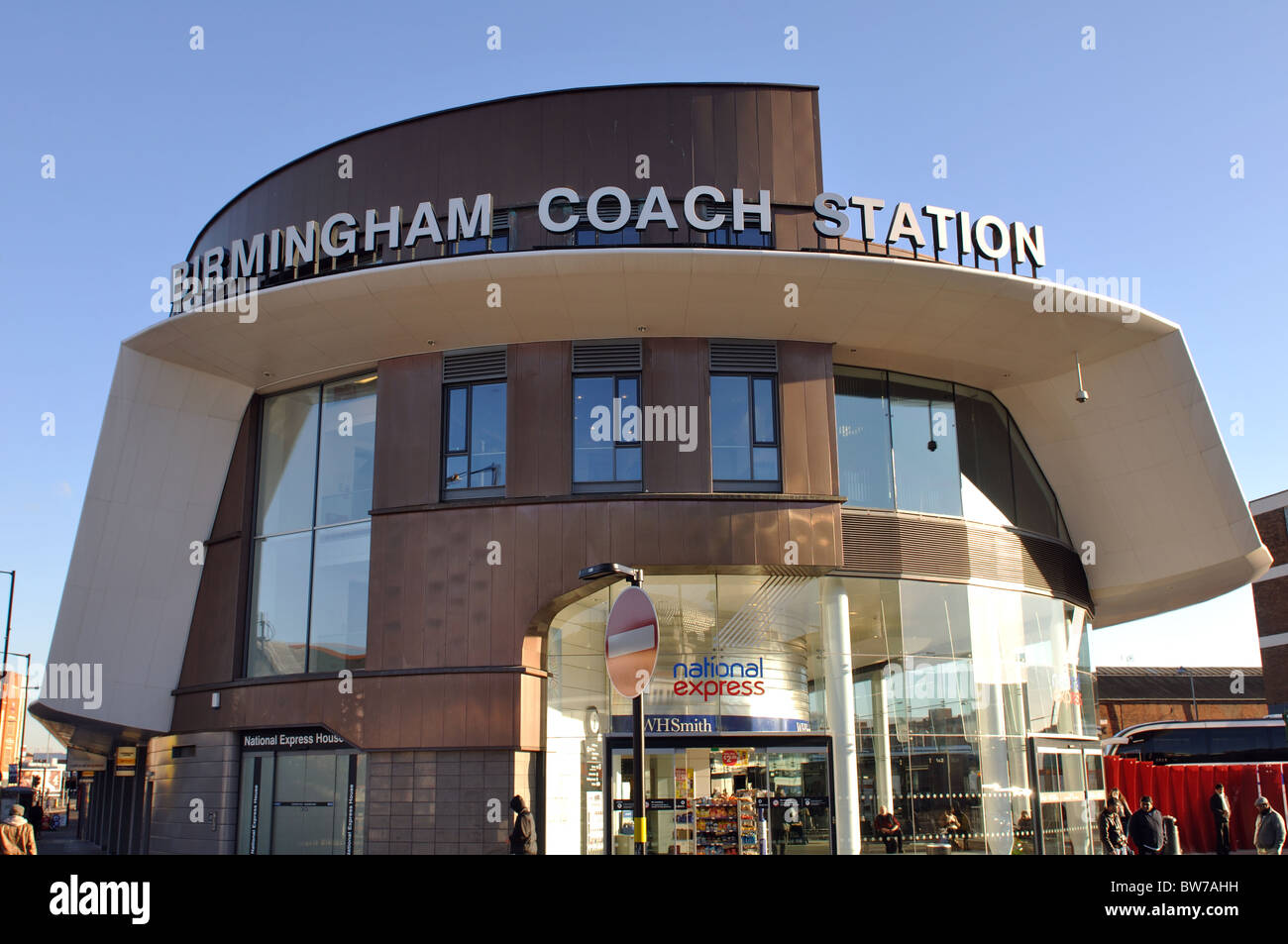 Birmingham Coach Station, Digbeth, Birmingham, UK Stock Photo - Alamy