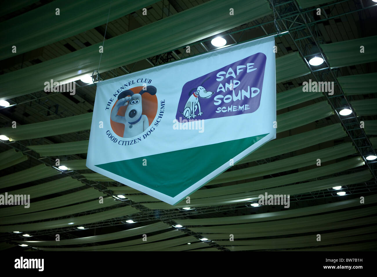 Kennel Club sign at the Discover Dogs Show, Earls Court Stock Photo