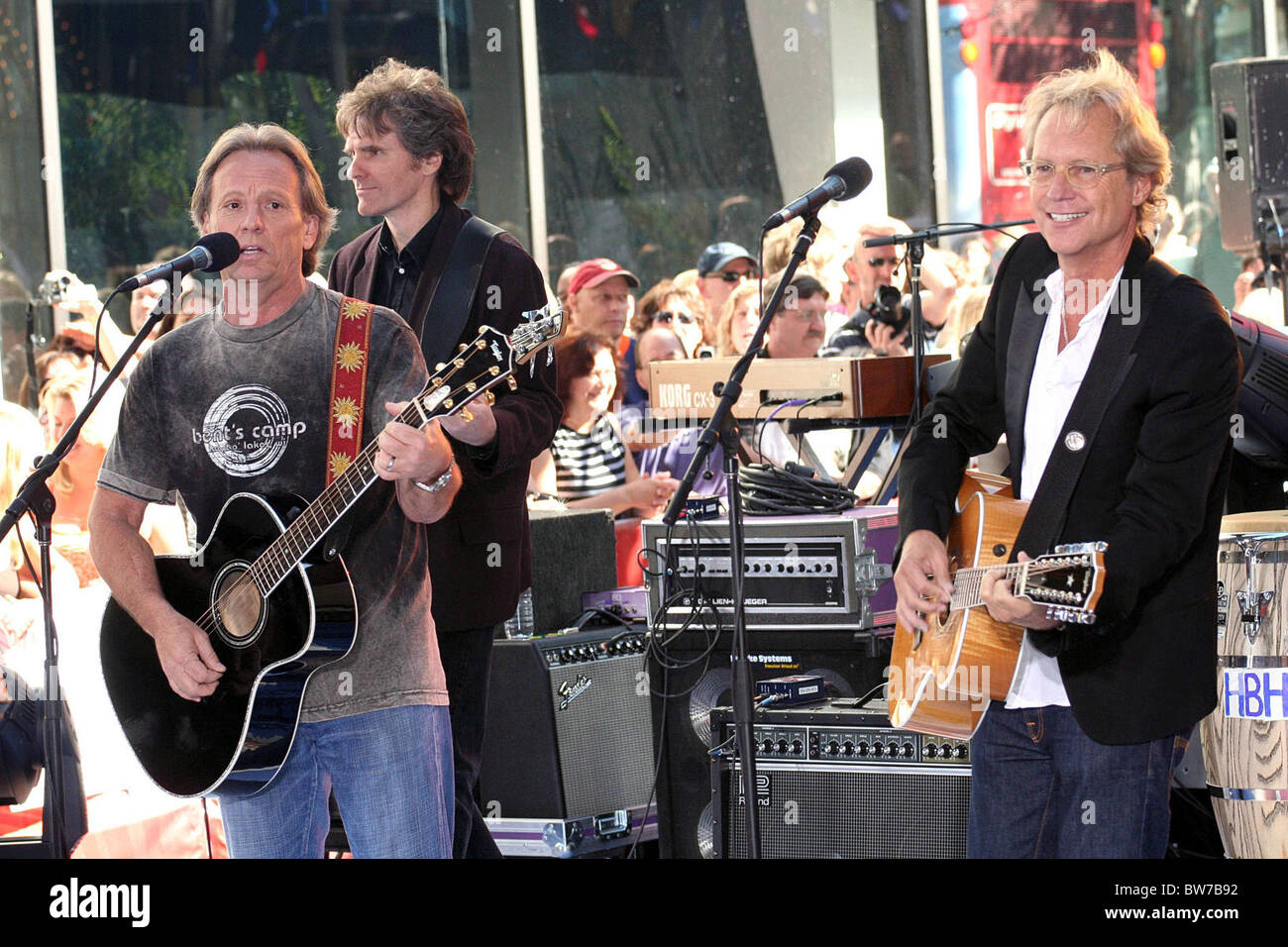 NBC TODAY SHOW Concert with CHICAGO and AMERICA Stock Photo Alamy