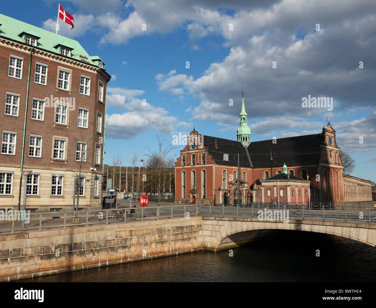 Church of Holmen in Copenhagen Stock Photo