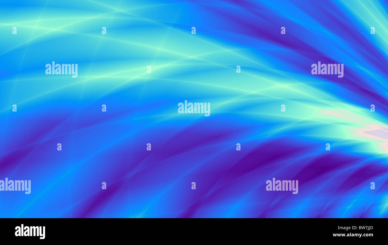 Blue wave water background Stock Photo - Alamy