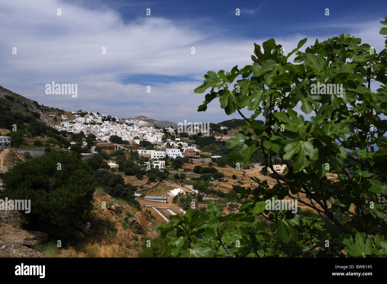 Naxos island, Aperathos island Stock Photo