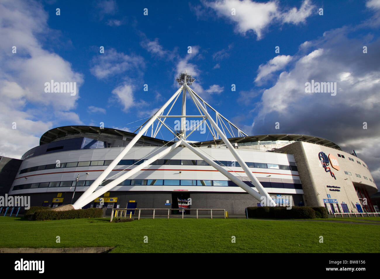 The Reebok Stadium is the home stadium of English Premier League football  club Bolton Wanderers Stock Photo - Alamy