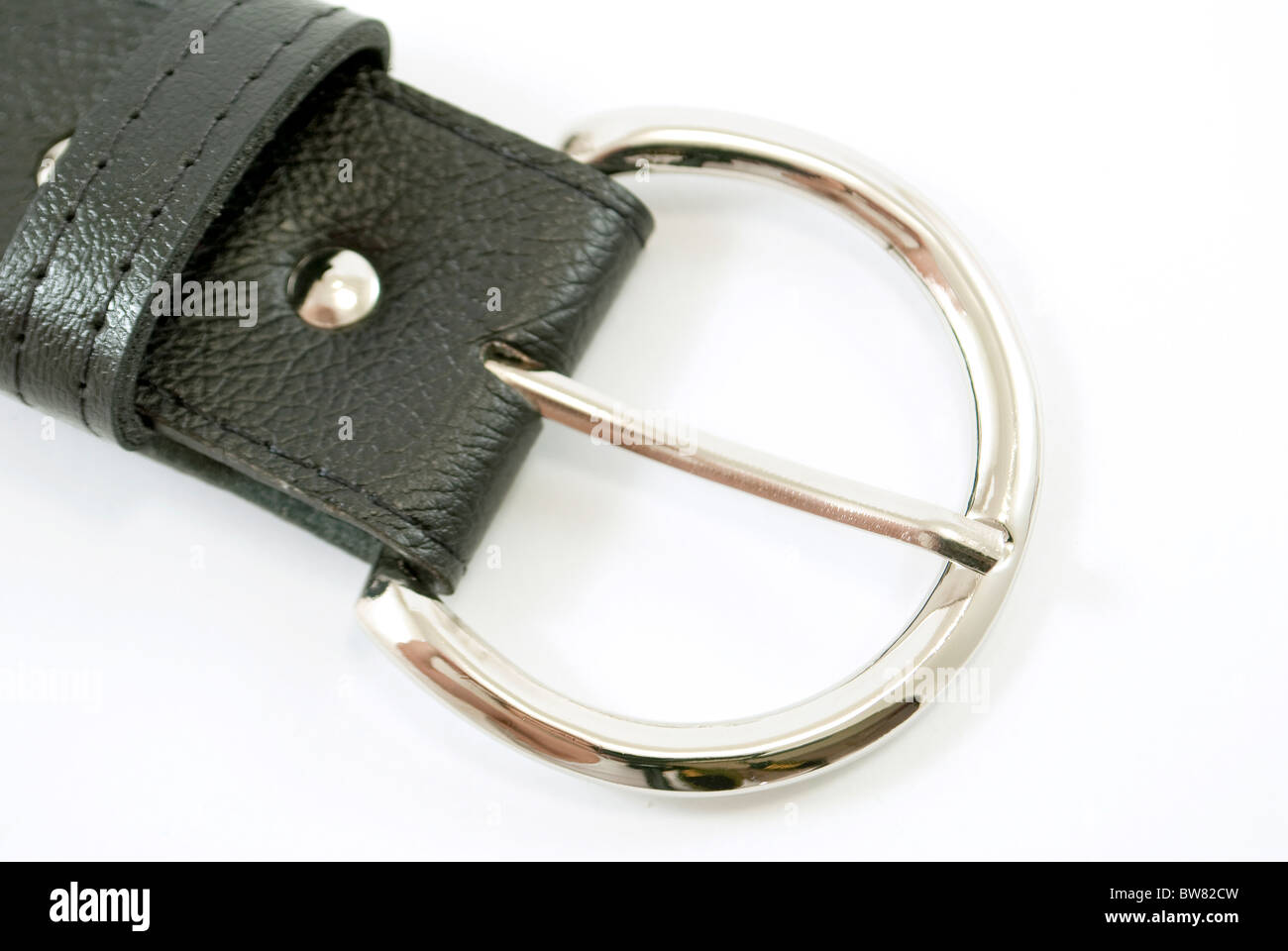 leather belt buckle Stock Photo Alamy