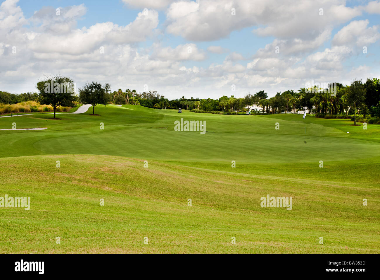 Golf Course in Florida Stock Photo Alamy