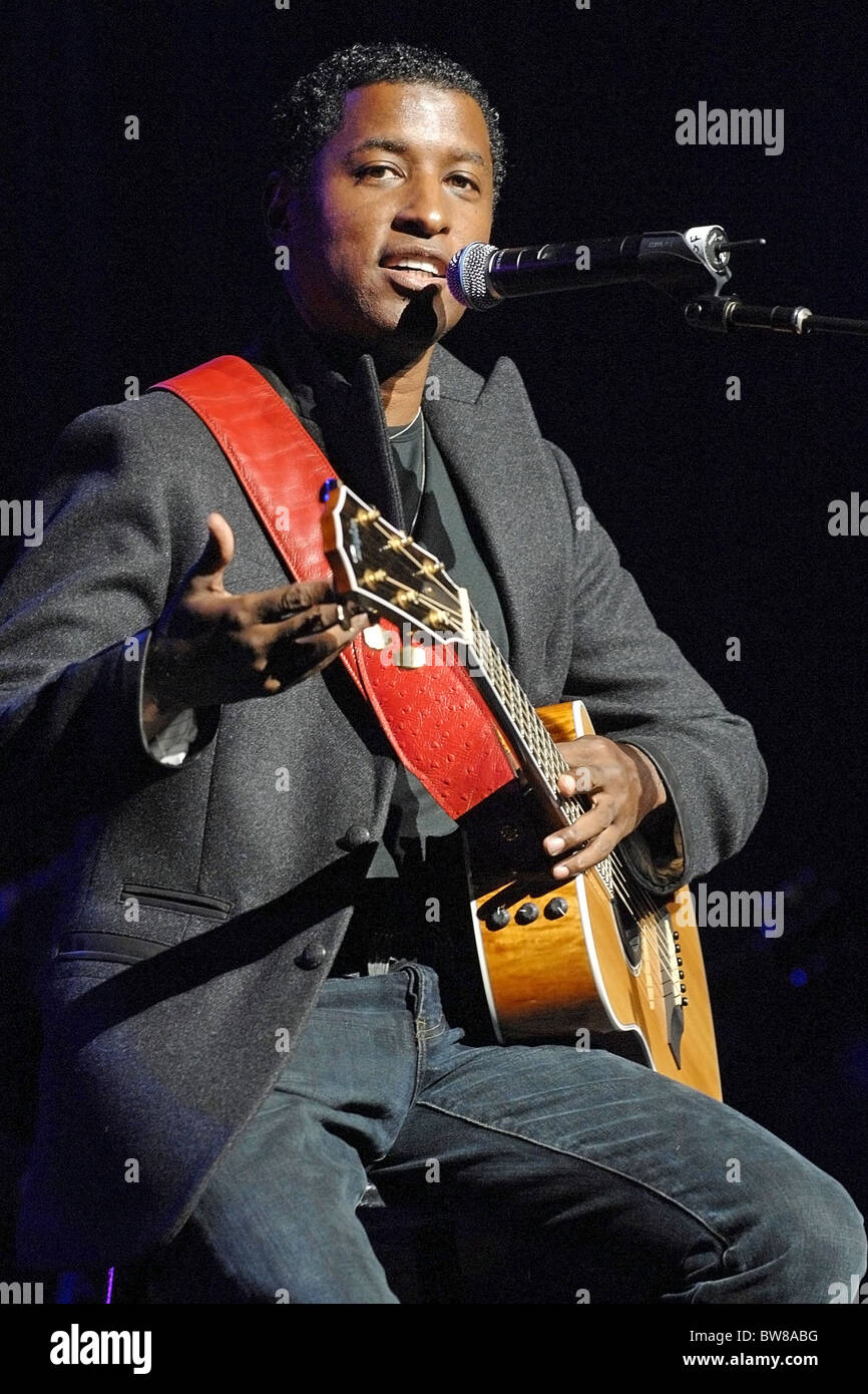 106.7 FM Radio's One Night With Lite Concert Stock Photo - Alamy