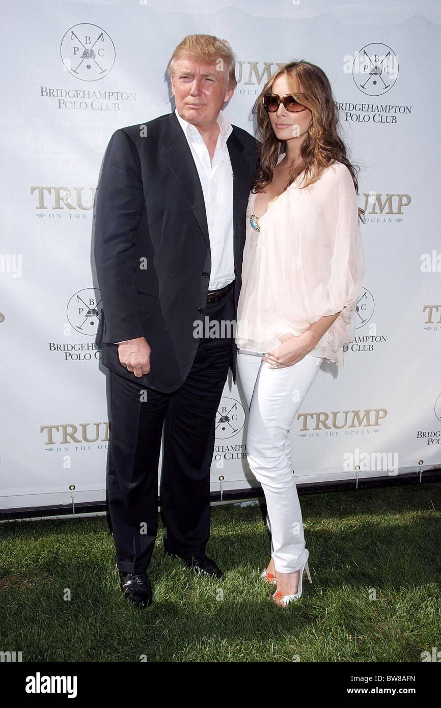 Melania knauss and donald trump hi-res stock photography and images - Alamy