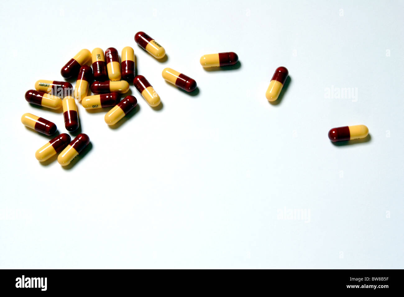 Medicine tablets and pills Stock Photo