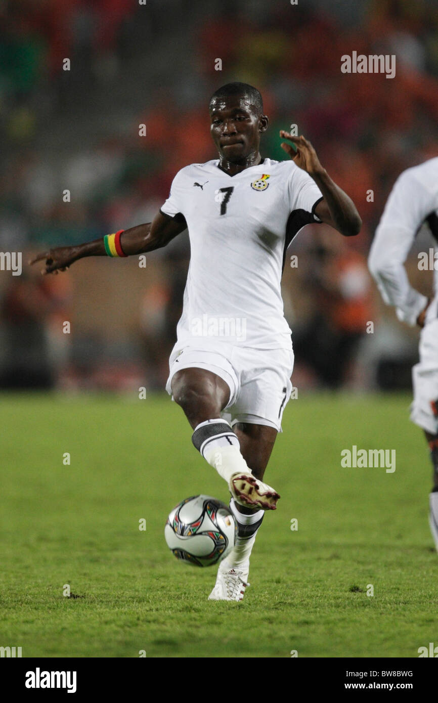 Abeiku Quansah of Ghana in action during the FIFA U-20 World Cup final against Brazil October 16, 2009 Stock Photo