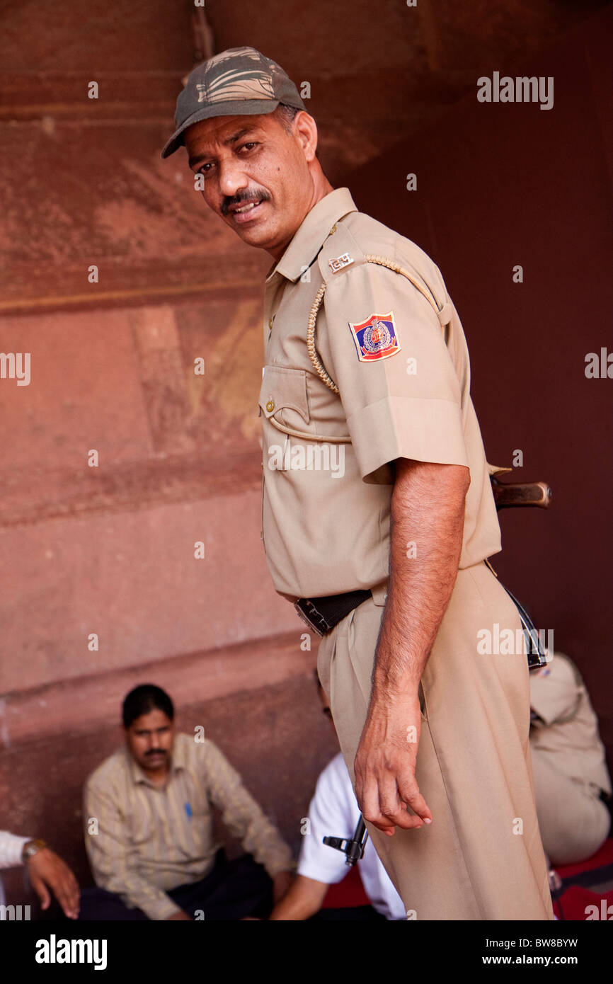 Delhi police hi-res stock photography and images - Alamy