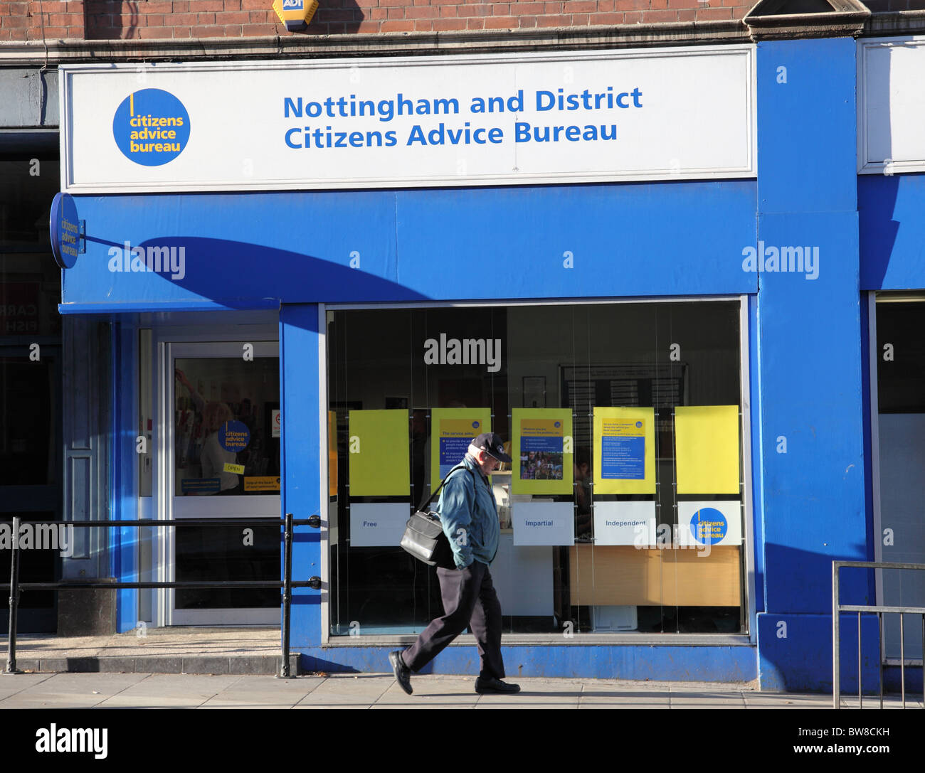 A Citizens Advice Bureau in Nottingham, England, U.K Stock Photo - Alamy