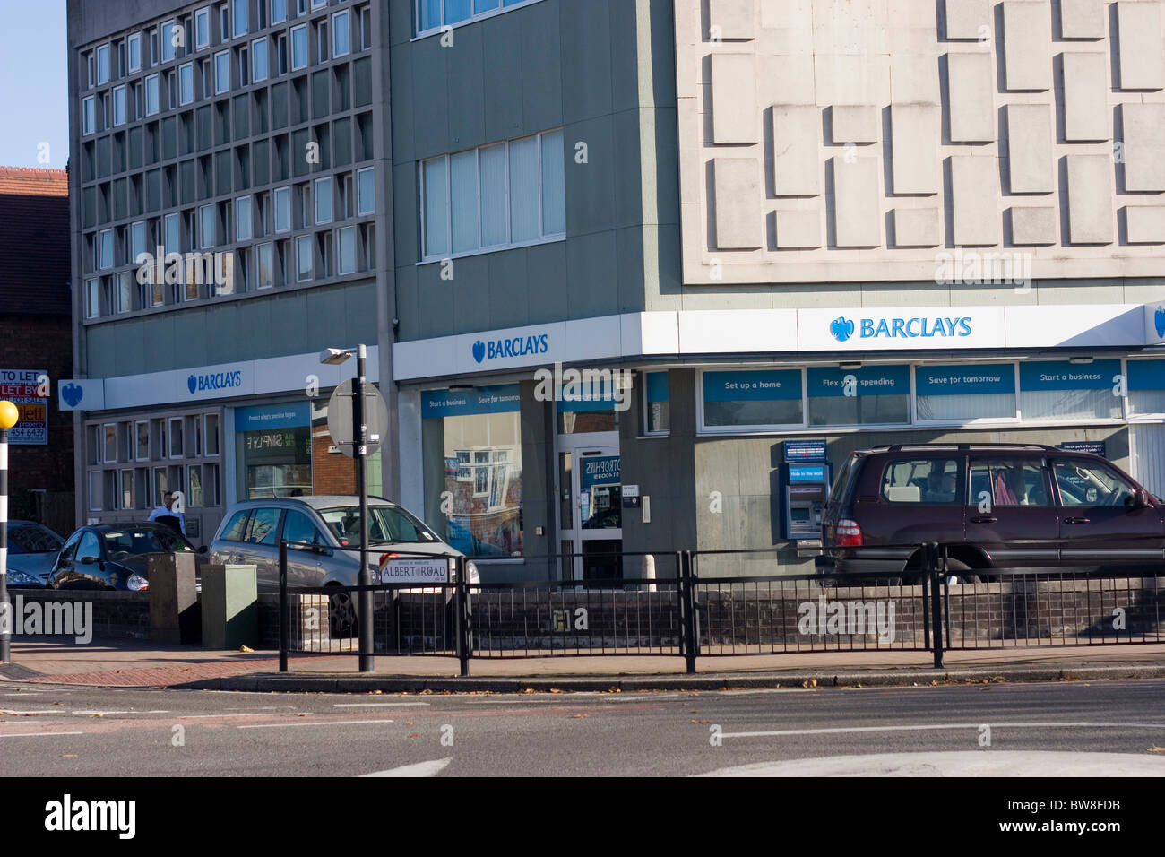 Barclays Bank branch in West Bridgford, Nottingham Stock Photo
