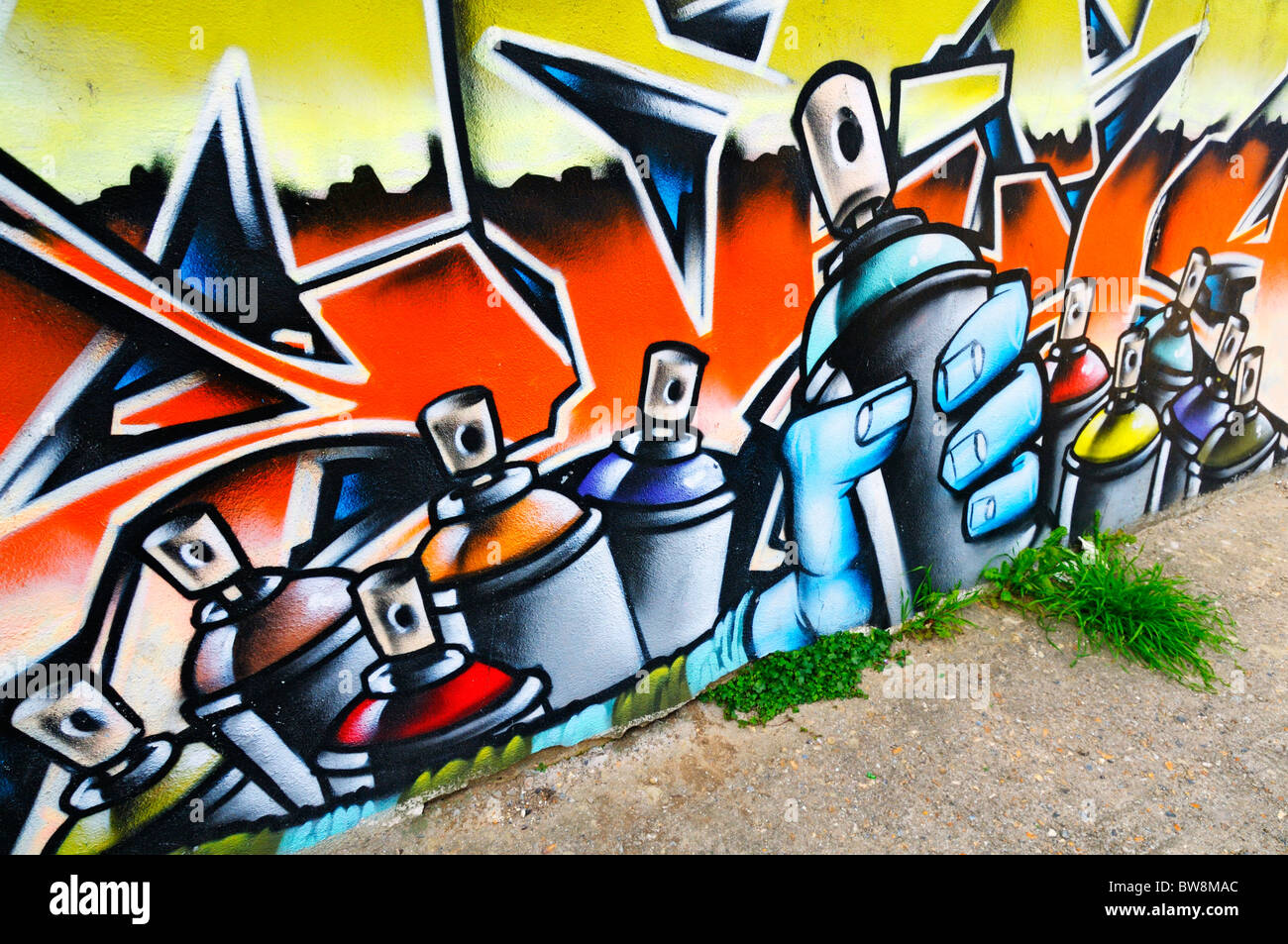 Graffiti IX Stock Photo