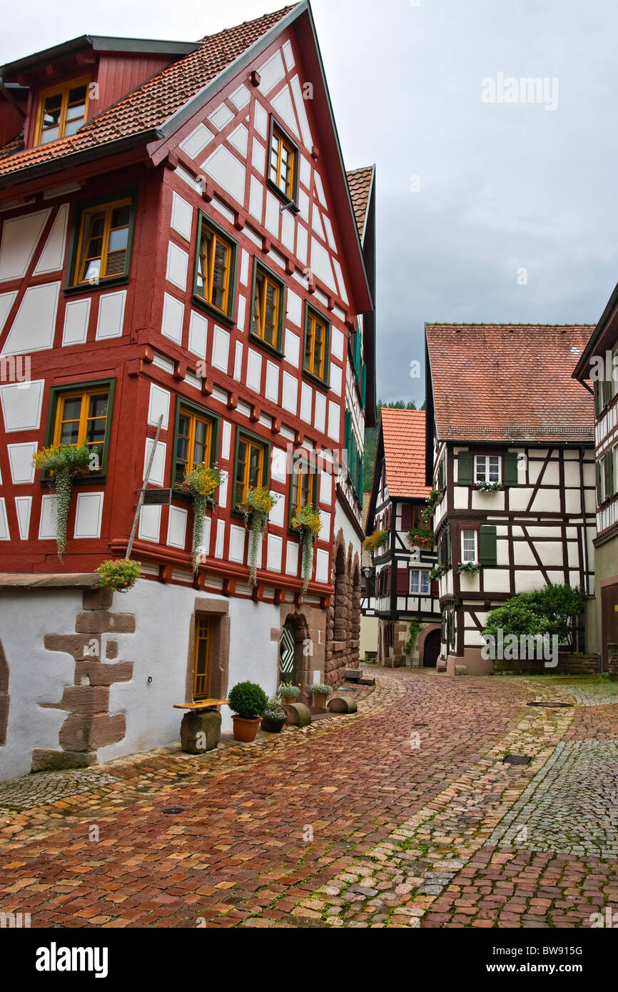 The village of Schiltach in the Black Forest, Germany Stock Photo