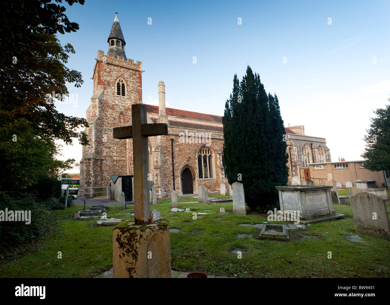 St James The Great church in Colchester, UK Stock Photo