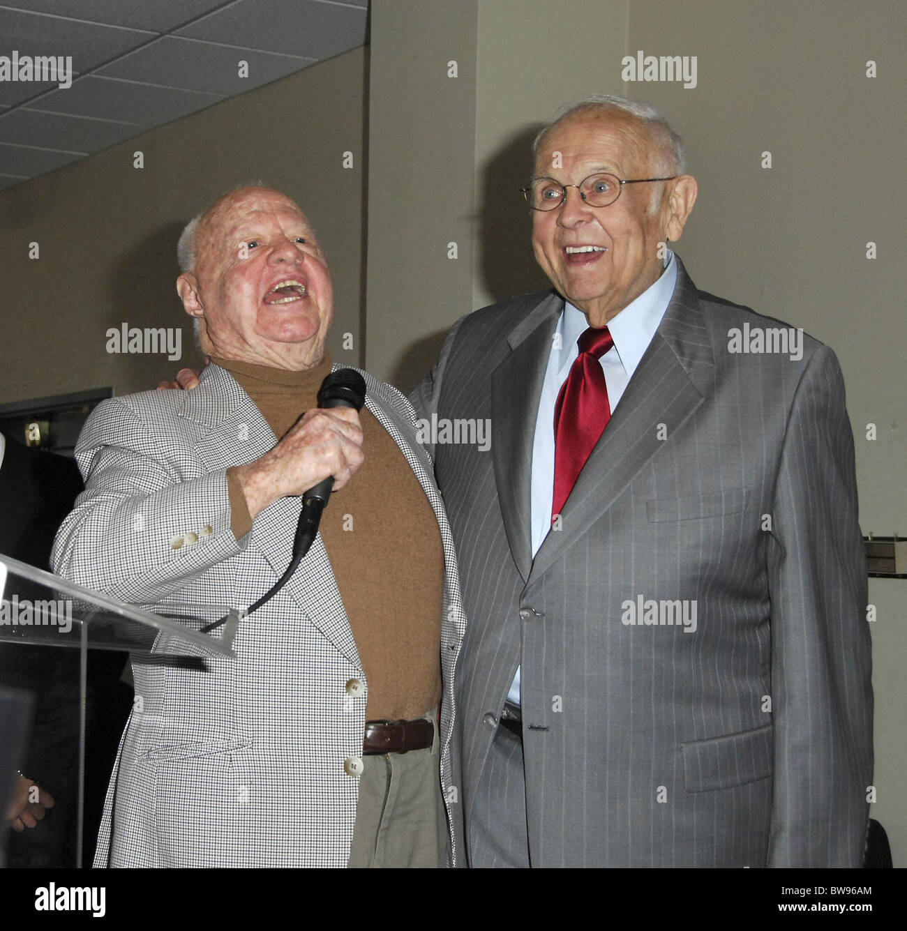 Mayor hollywood grant 84th birthday hires stock photography and images