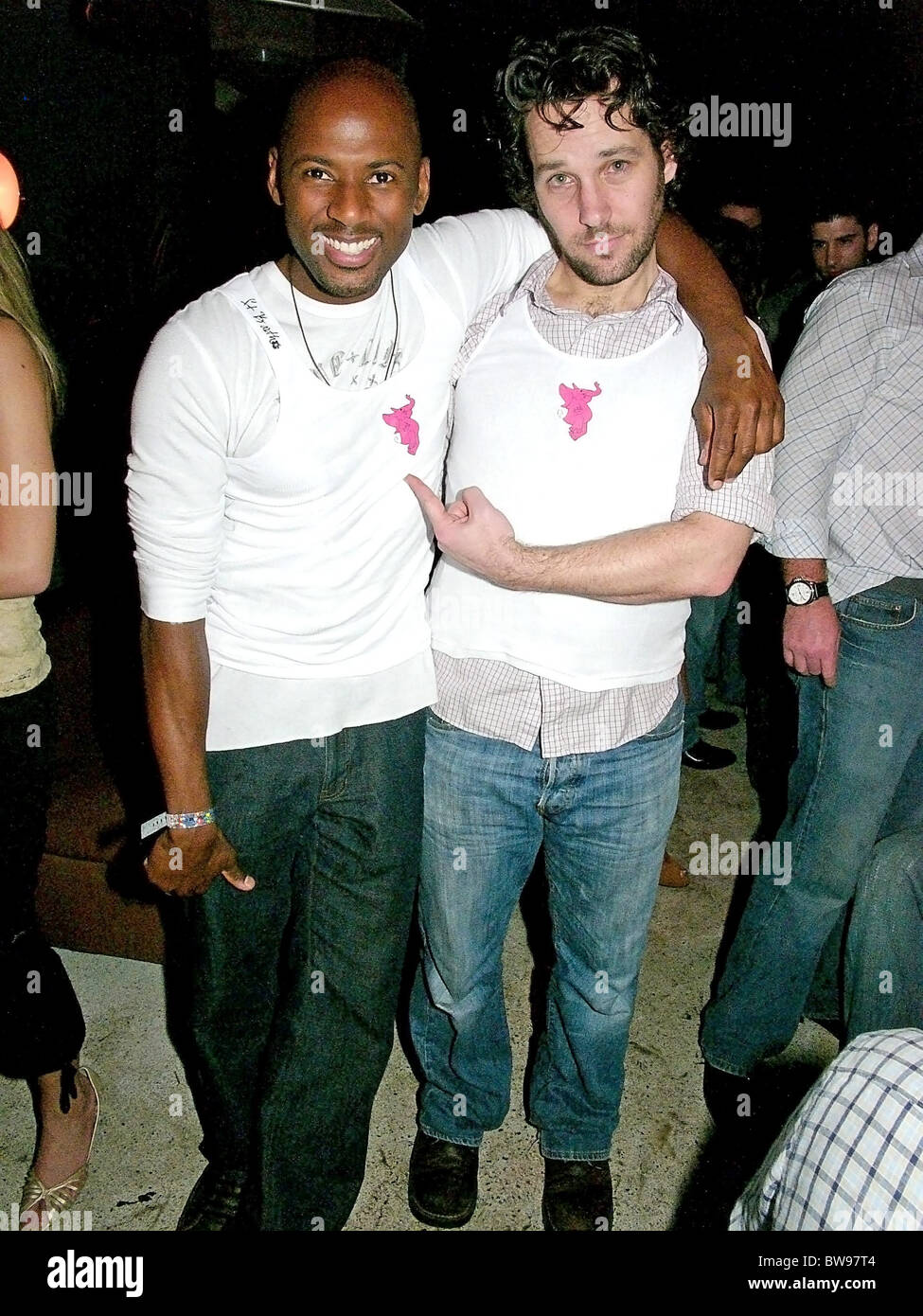 Super bowl xli celebrity sightings stock photo alamy