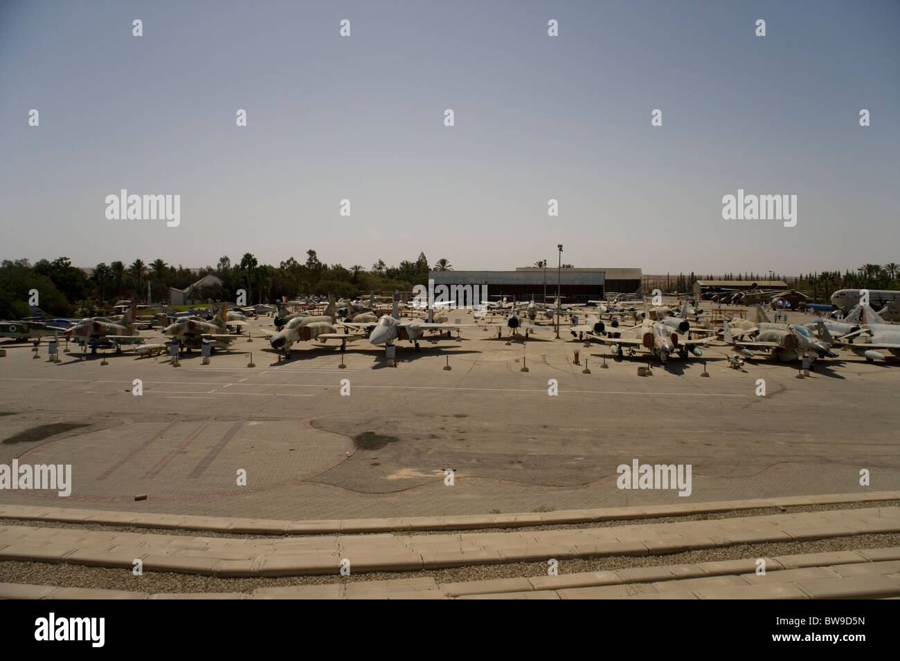 Israeli Air Force Museum at Hazerim on the outskirts of Beersheva ( Beersheba) Israel Stock Photo