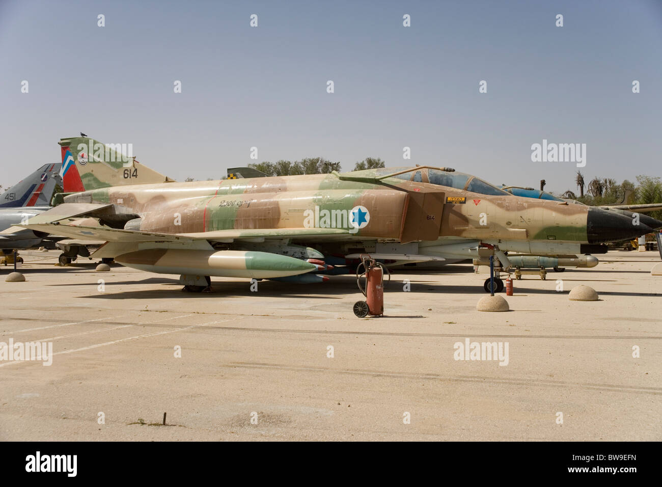 Phantom fighter jet at the Israeli Air Force Museum at Hazerim on the  outskirts of Beersheva ( Beersheba) Israel Stock Photo - Alamy
