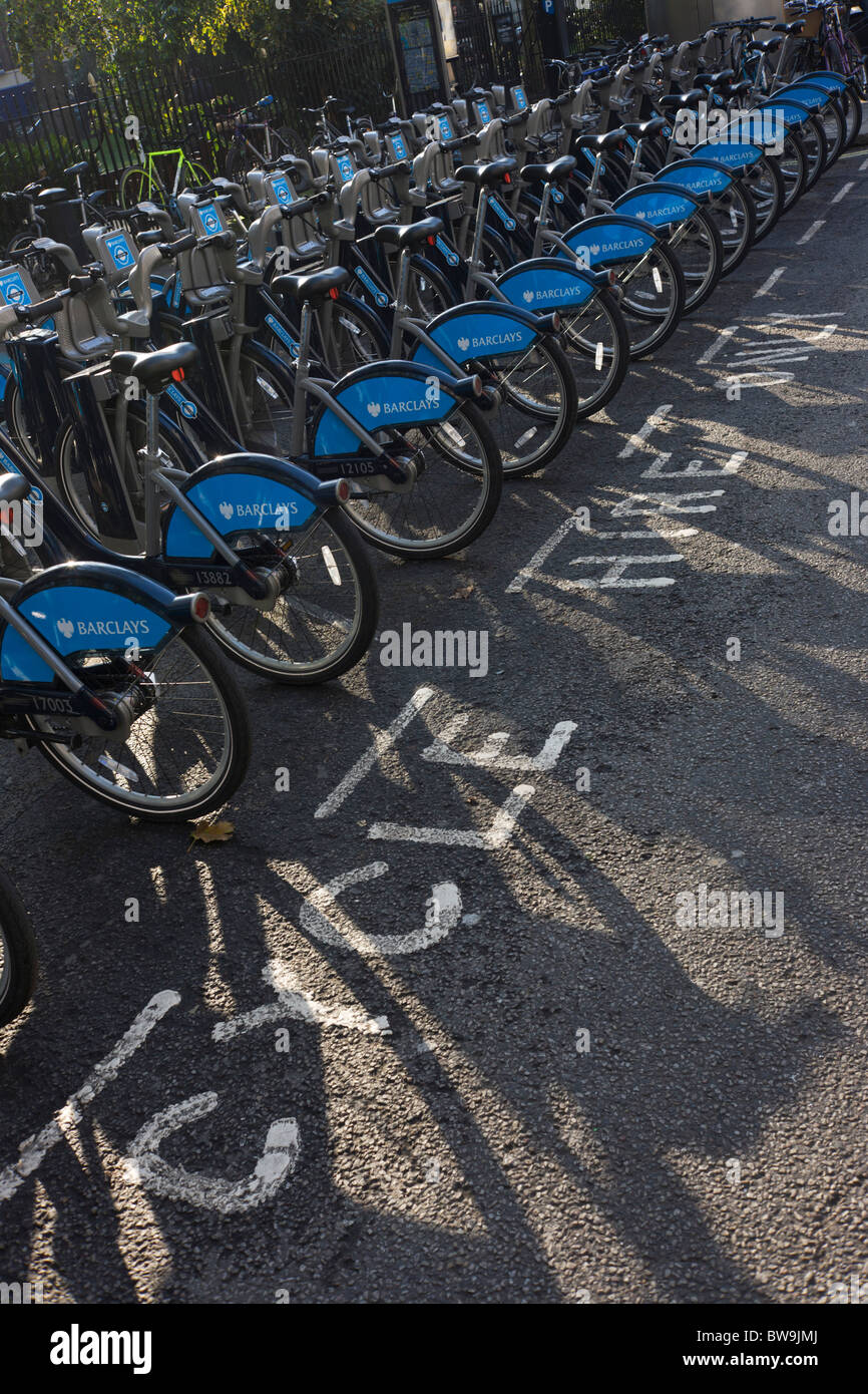 boris bike docking stations