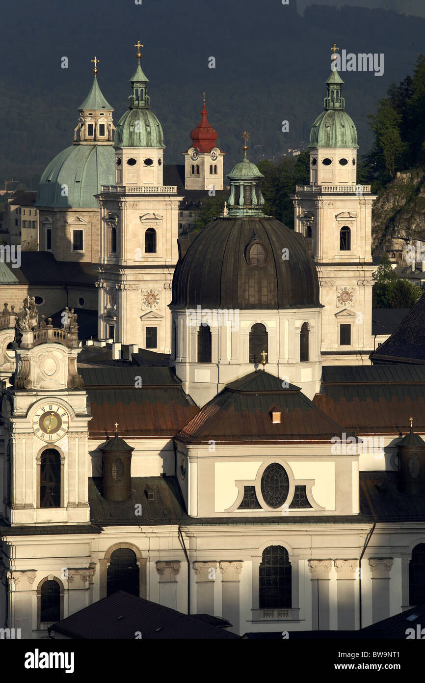 Kollegienkirche, Salzburger Dom / Salzburg Cathedral, Salzburg, Austria Stock Photo