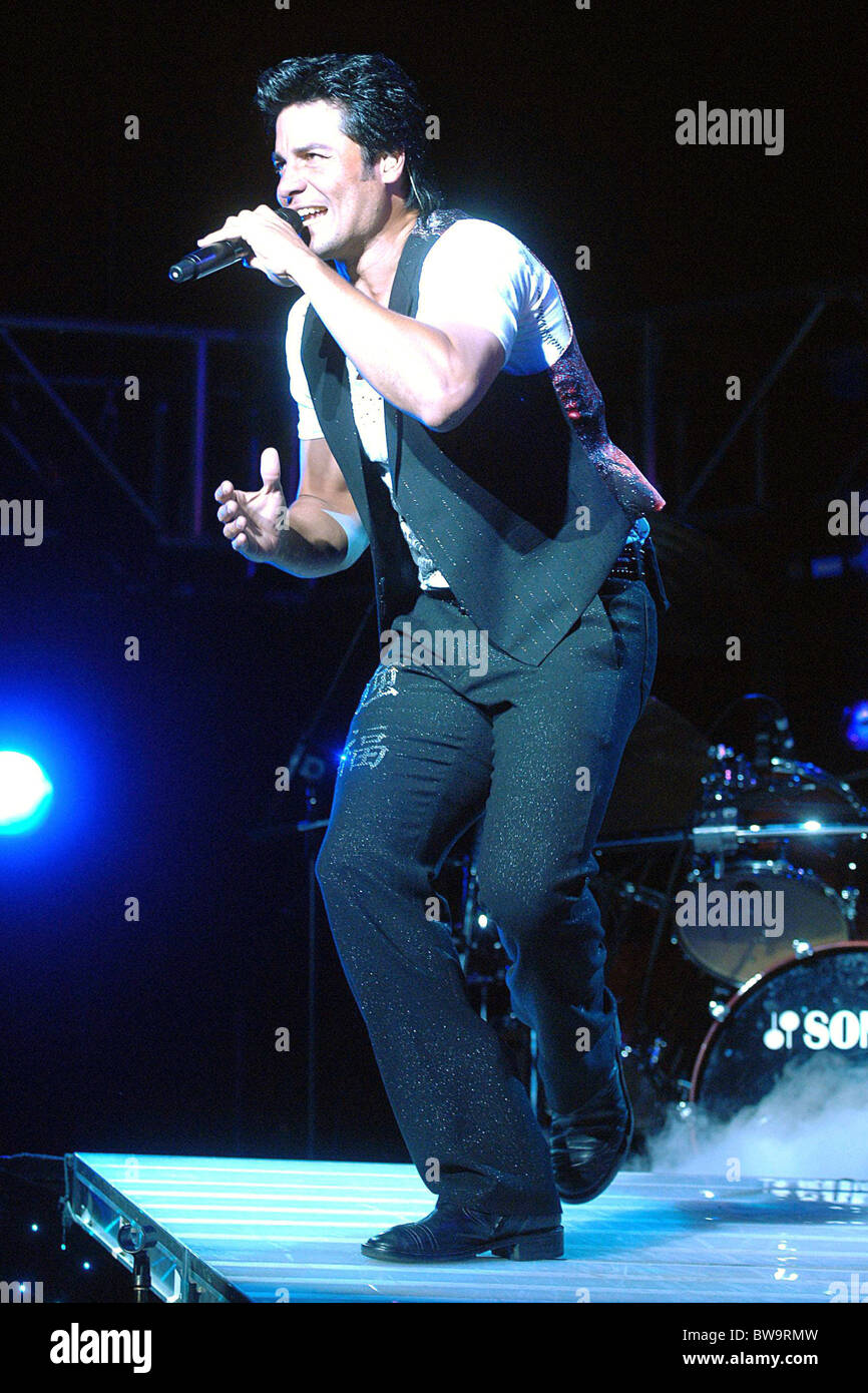 Chayanne Live in Concert Stock Photo Alamy