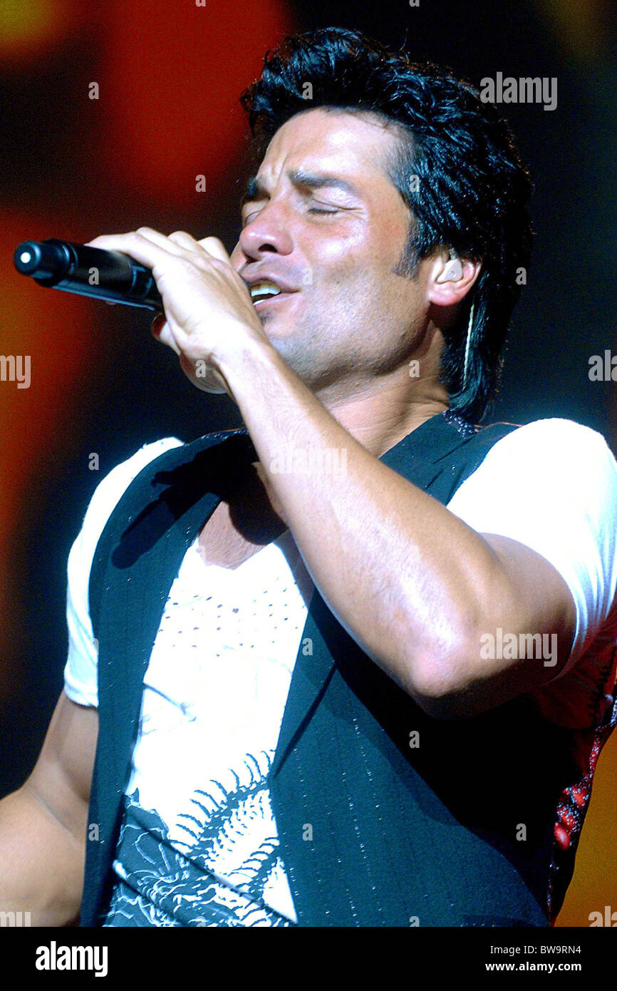 Chayanne Live in Concert Stock Photo Alamy