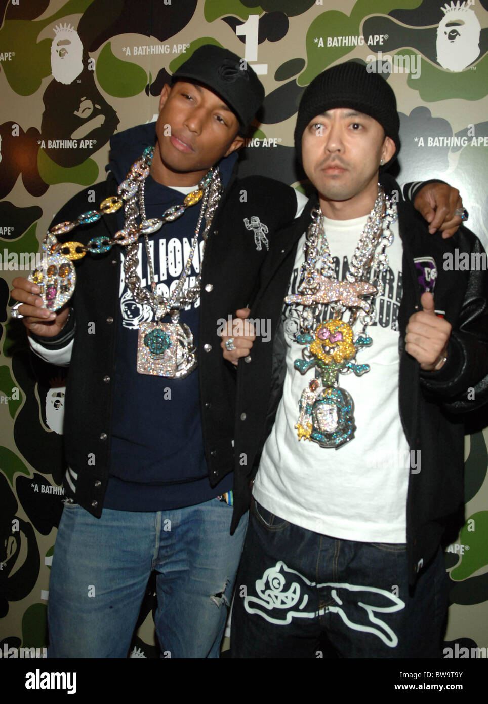 Pharrell williams and nigo hi-res stock photography and images - Alamy