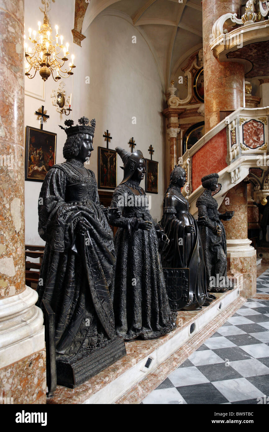 German Renaissance Bronze Statues (Gottfried von Bouillon left ...
