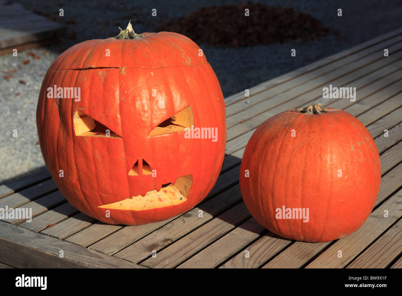 Halloween pumpkin. Photo by Willy Matheisl Stock Photo - Alamy