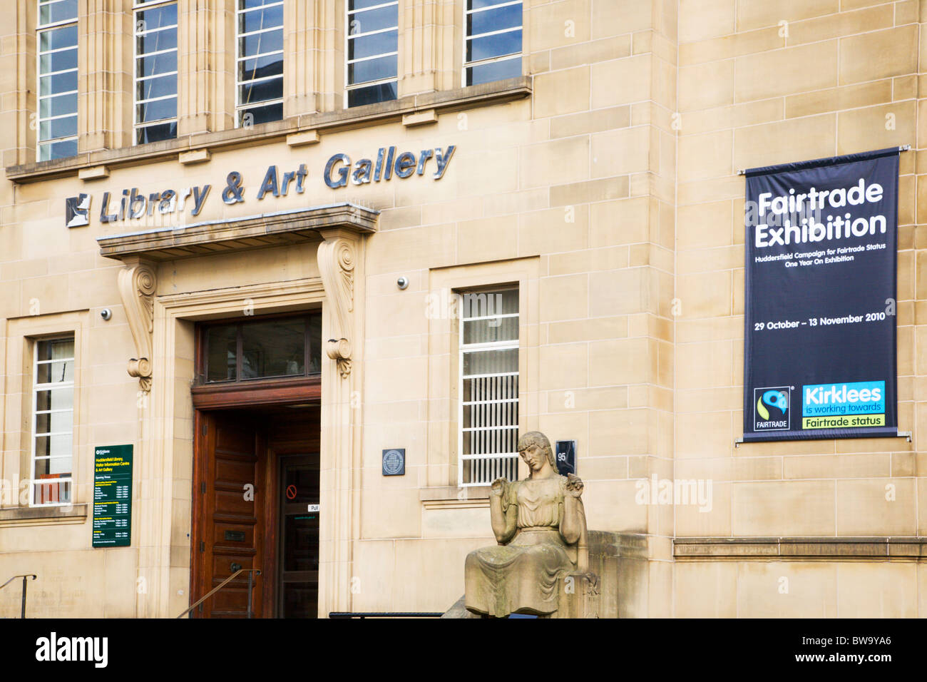 Library and Art Gallery Huddersfield West Yorkshire England Stock Photo