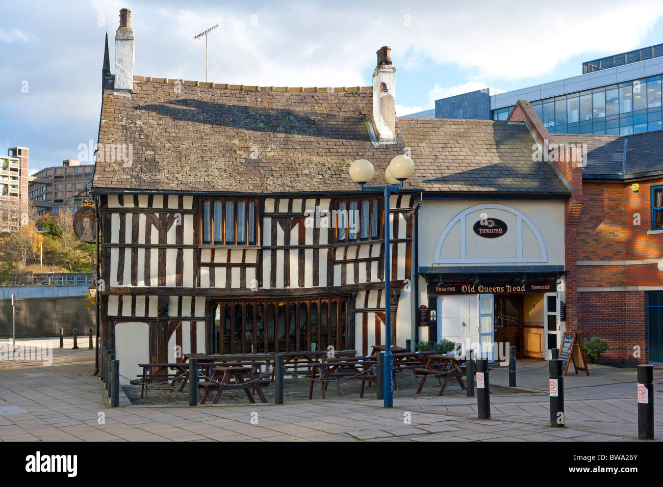 Old Queen's Head, Sheffield Stock Photo - Alamy