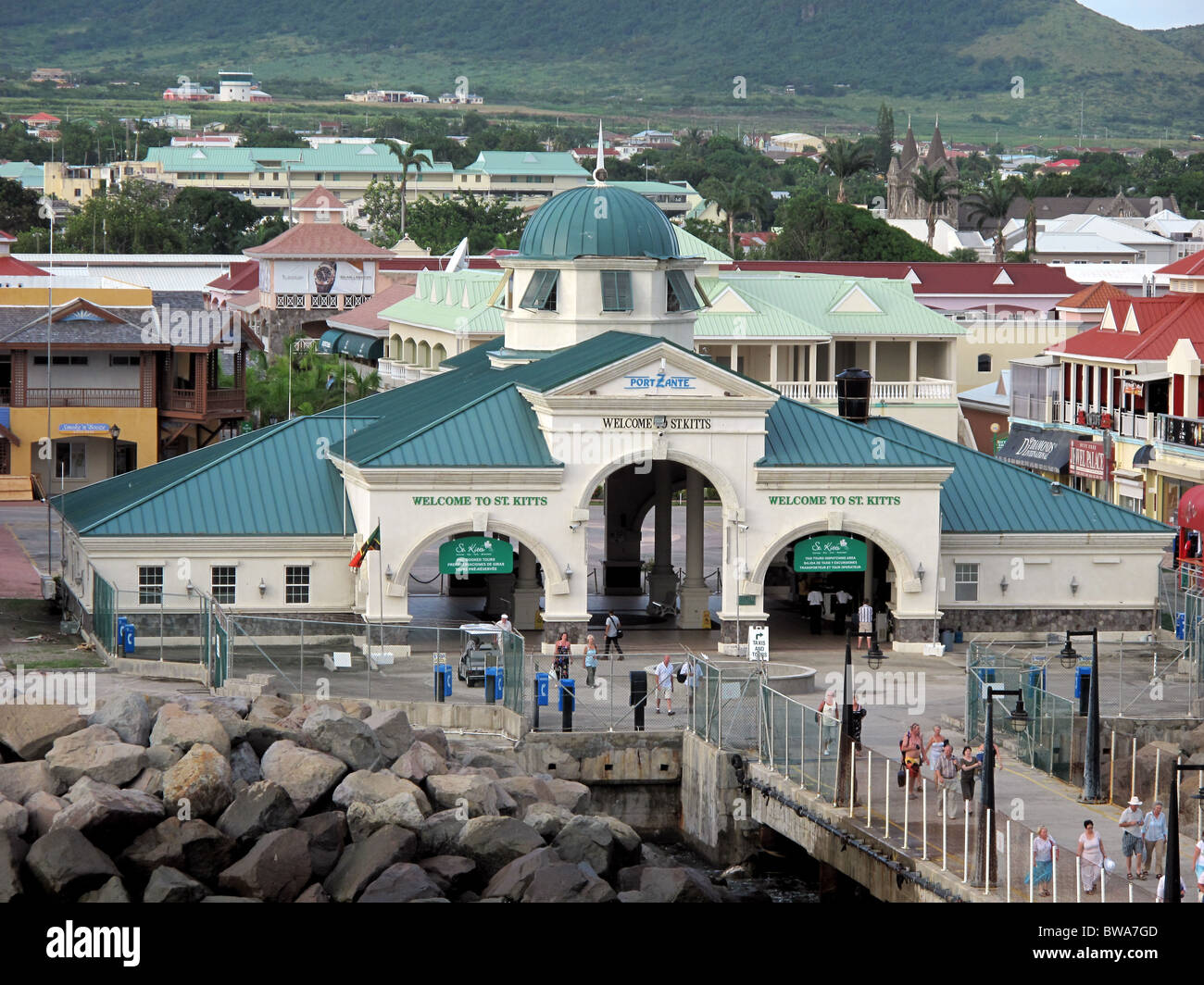 St Kitts Caribbean Stock Photo - Alamy