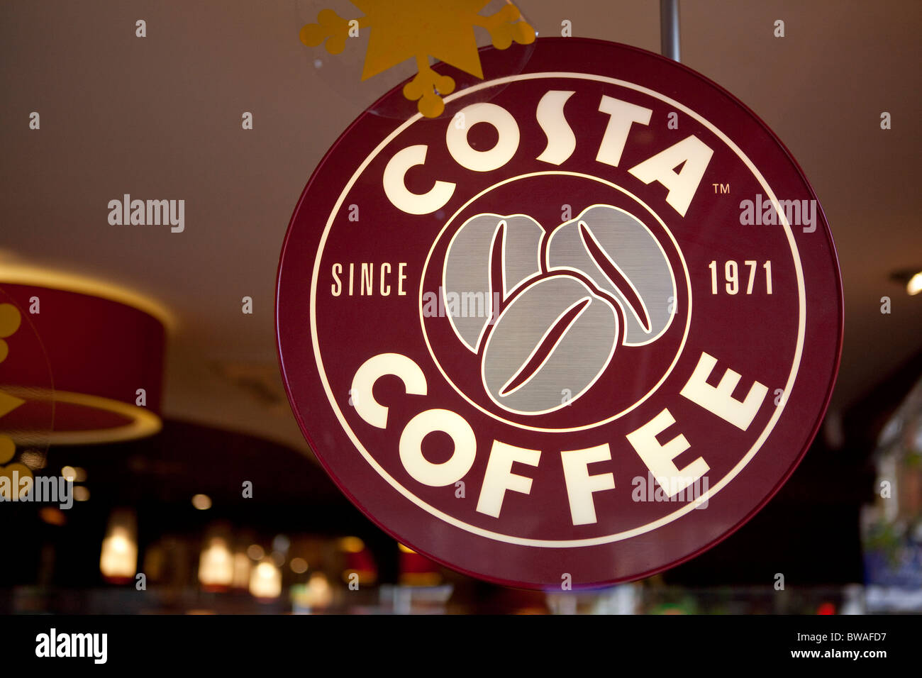 Costa coffee shop Stock Photo Alamy