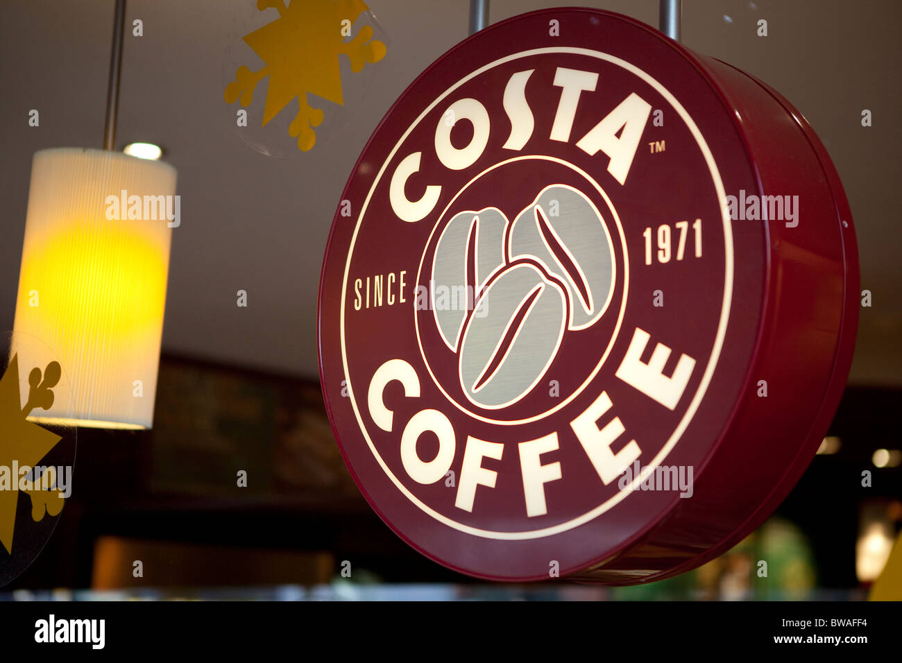 Costa coffee shop Stock Photo