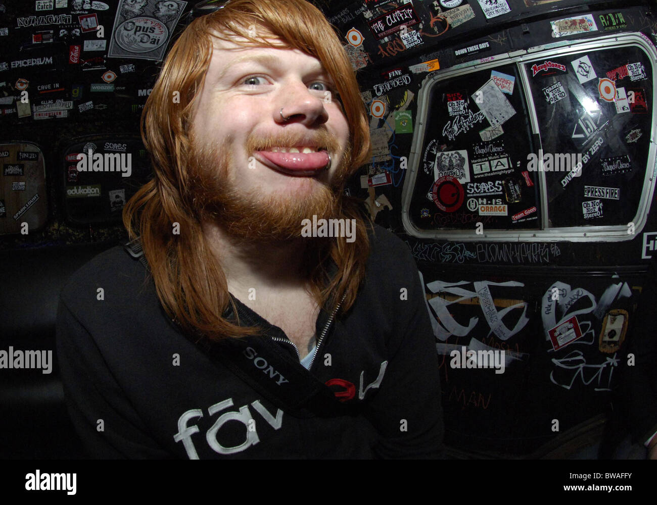 Ernie Ball Battle of the Bands Party Stock Photo Alamy