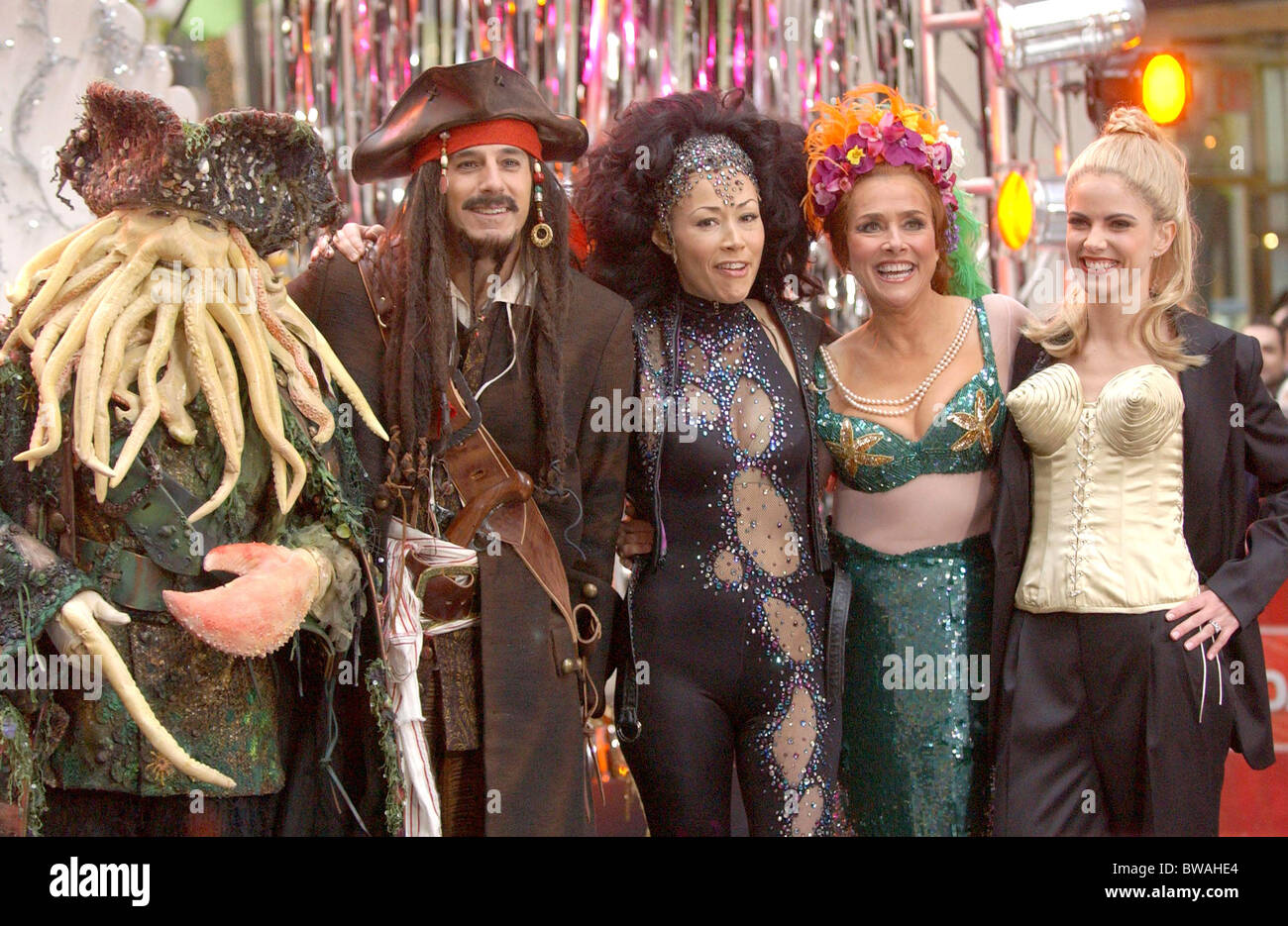 NBC Today Show Halloween Celebration Stock Photo Alamy