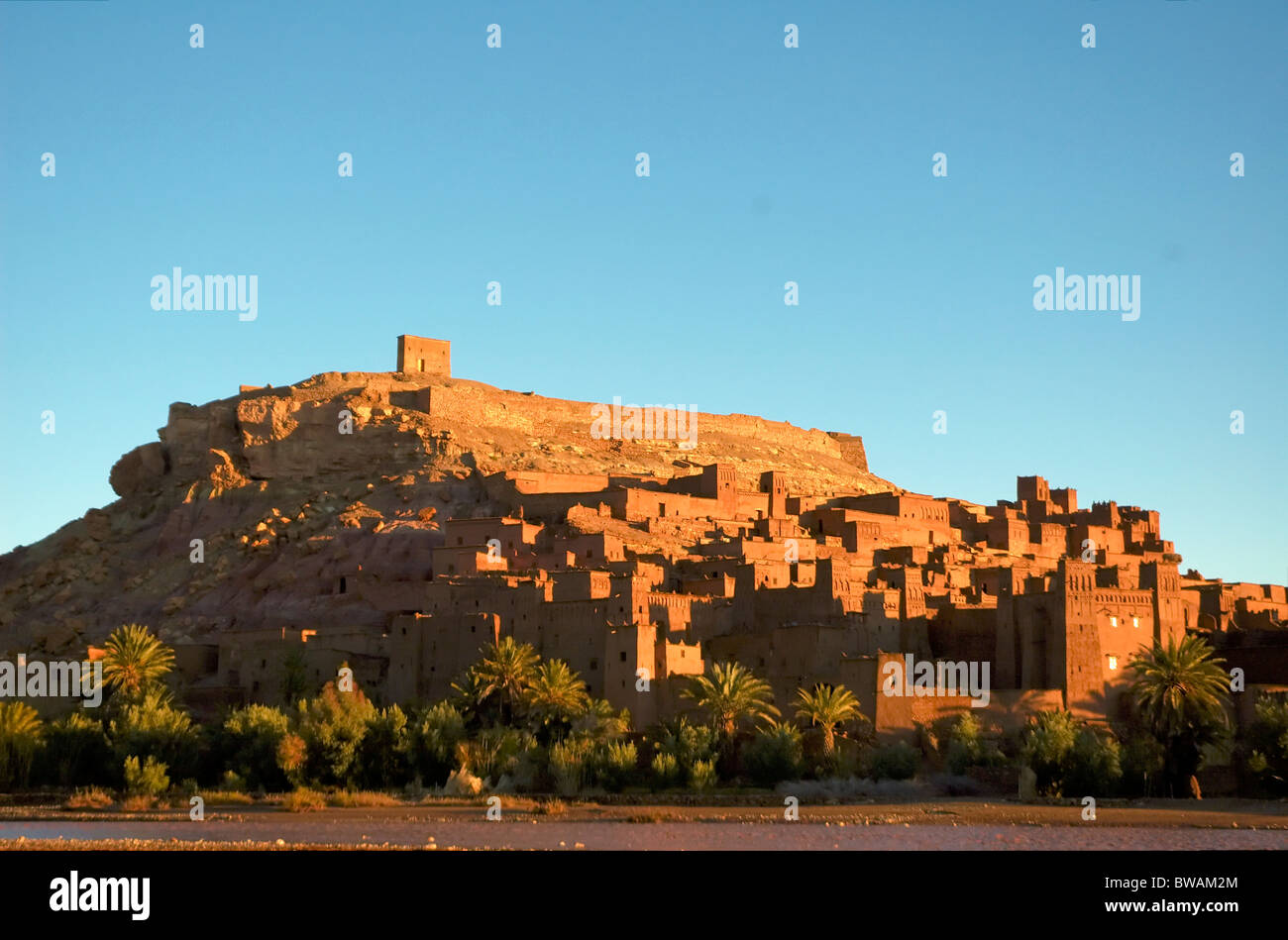 Ait Ben Haddou by sunrise Stock Photo - Alamy