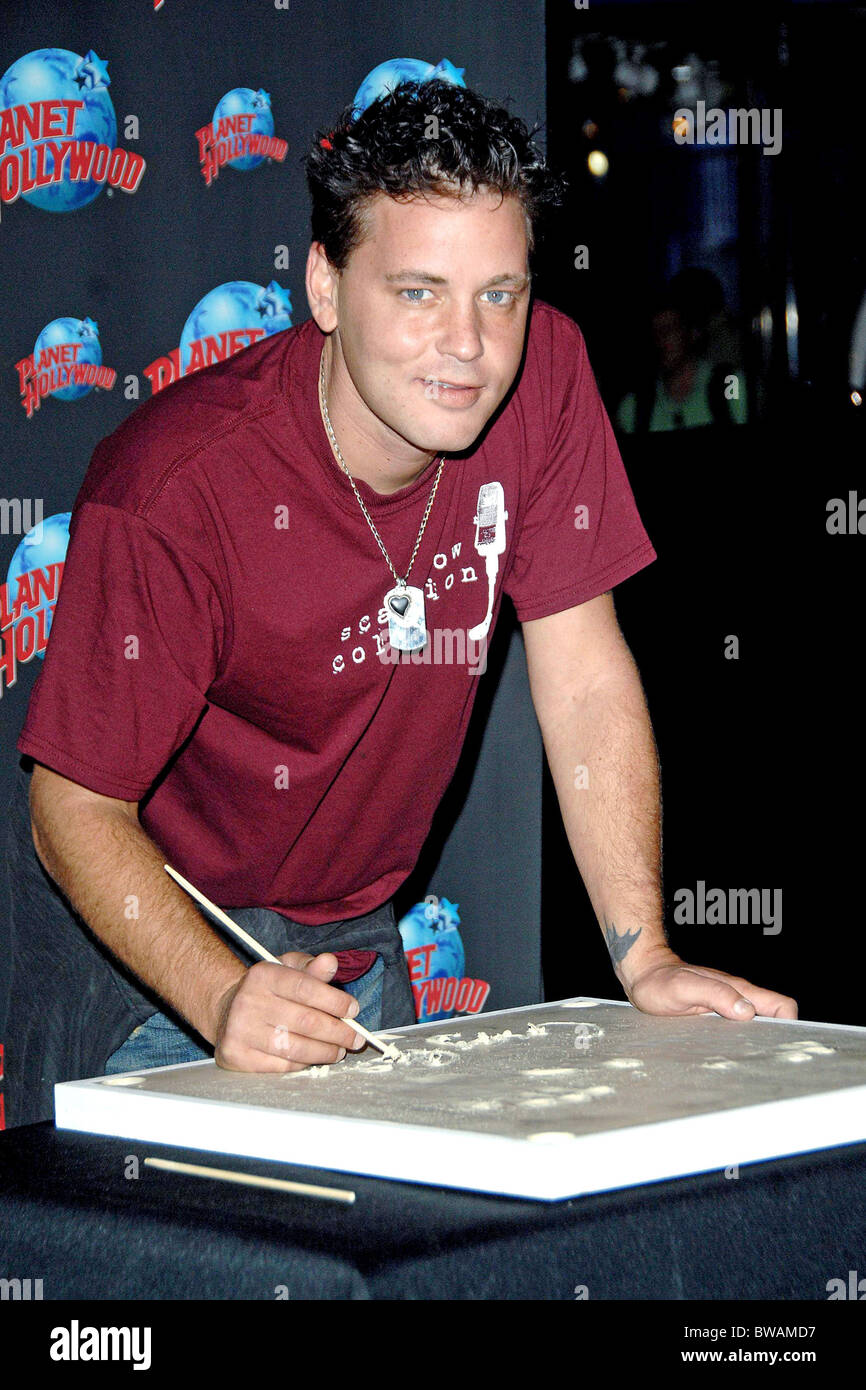 Corey Haim Handprint Ceremony at Hollywood Stock Photo Alamy