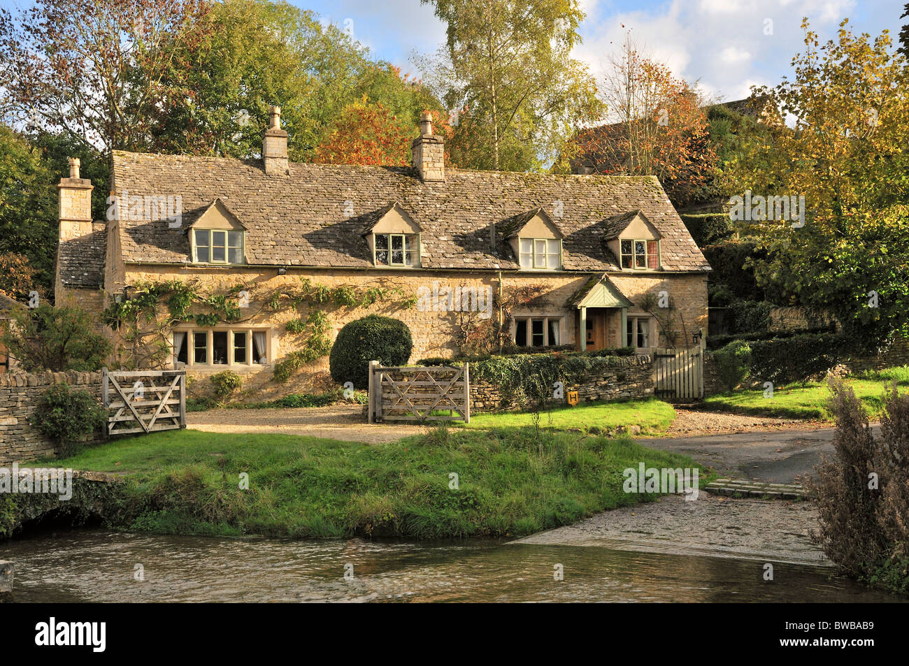 The village of Upper Slaughter, England, UK Stock Photo 32826397 Alamy