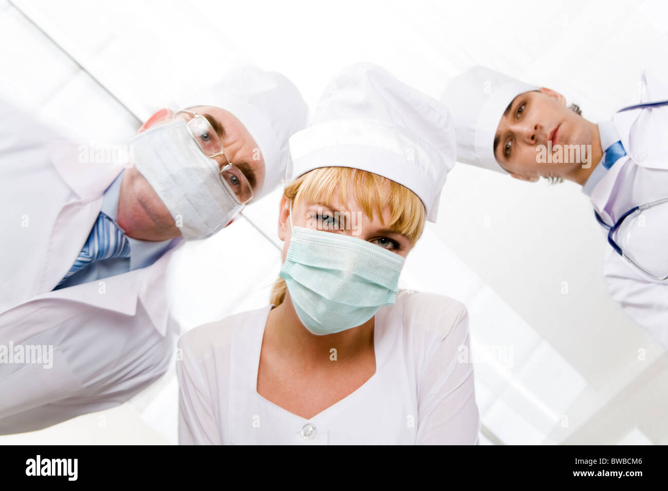 Young Pretty Nurse In Mask High Resolution Stock Photography and Images ...