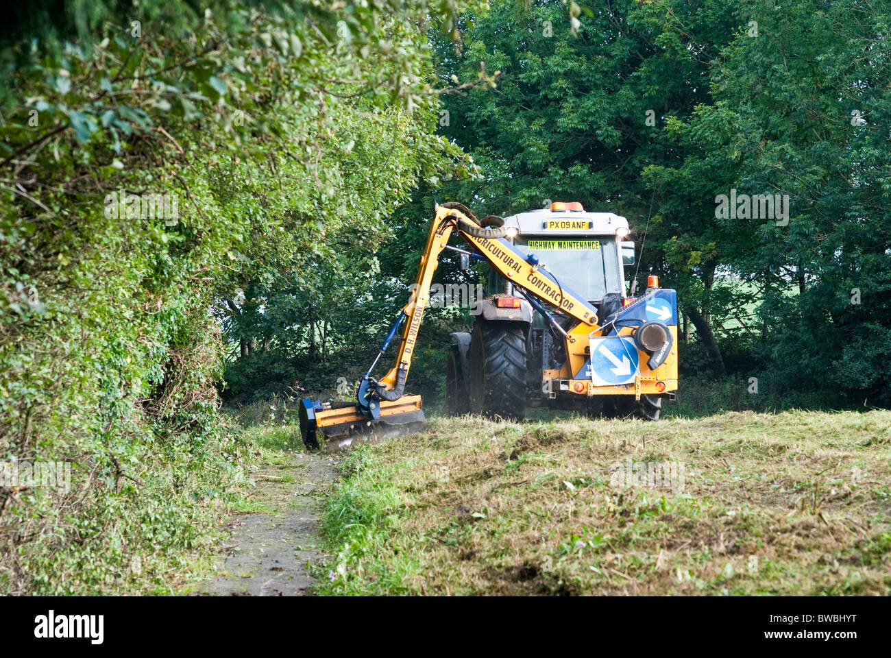 Grass cutting council hires stock photography and images Alamy