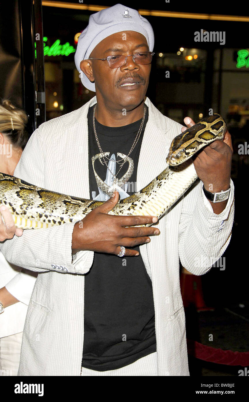 Premiere of SNAKES ON A PLANE Stock Photo