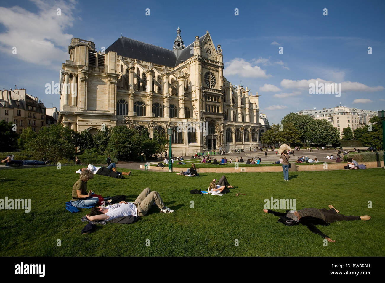 StEustache church Stock Photo Alamy