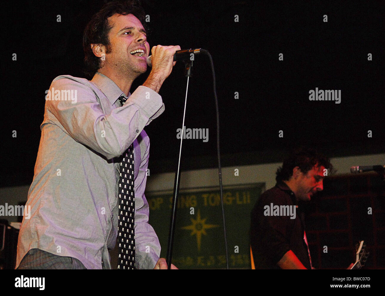 Bouncing Souls, Street Dogs, Whole Wheat Bread and Left Alone in Concert Stock Photo
