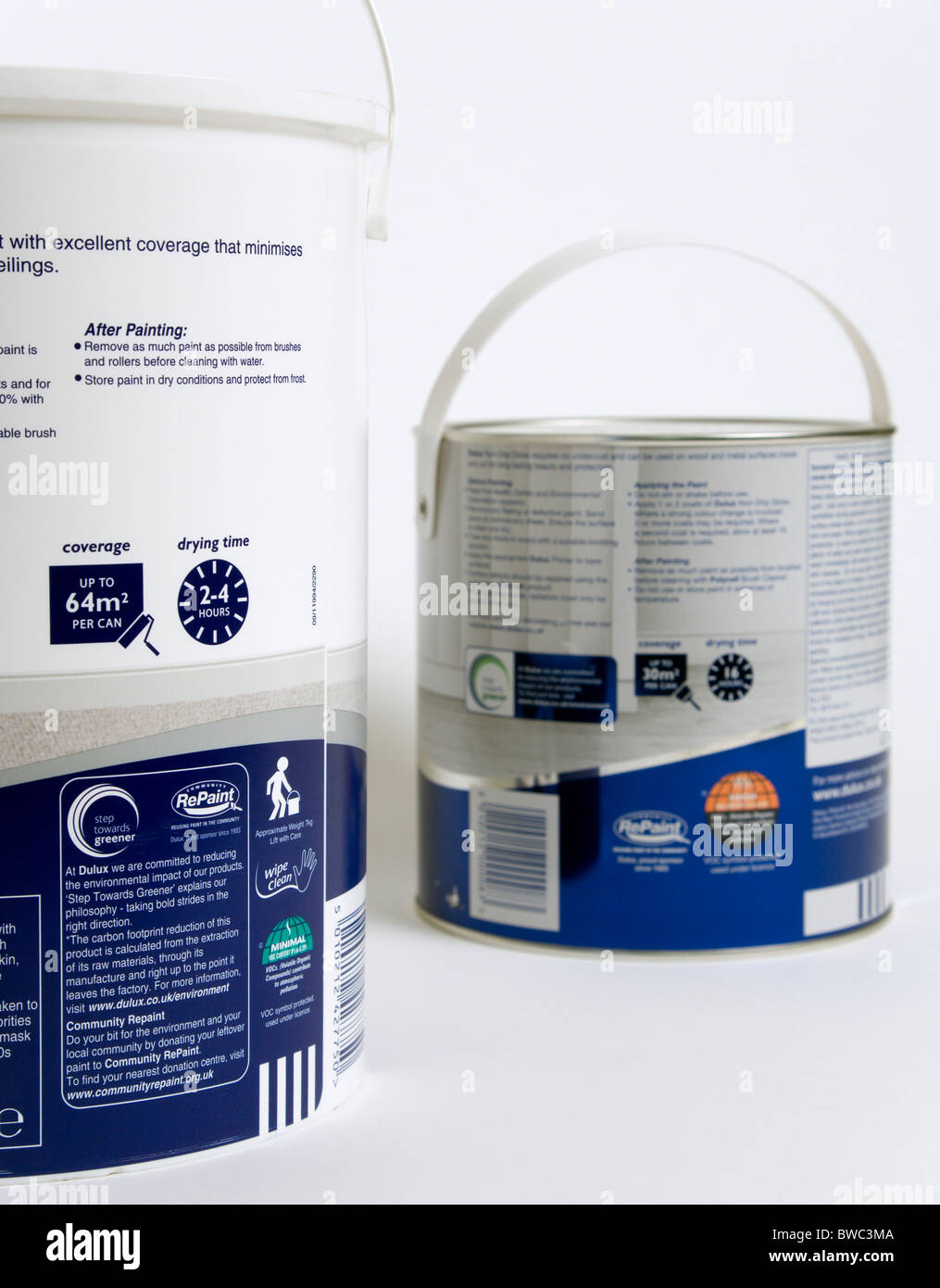 Architecture, Construction, Decorating, Pots of gloss and emulsion