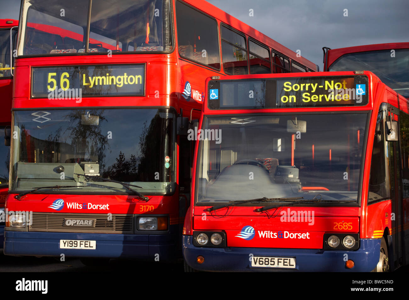 Lymington bus depot hires stock photography and images Alamy
