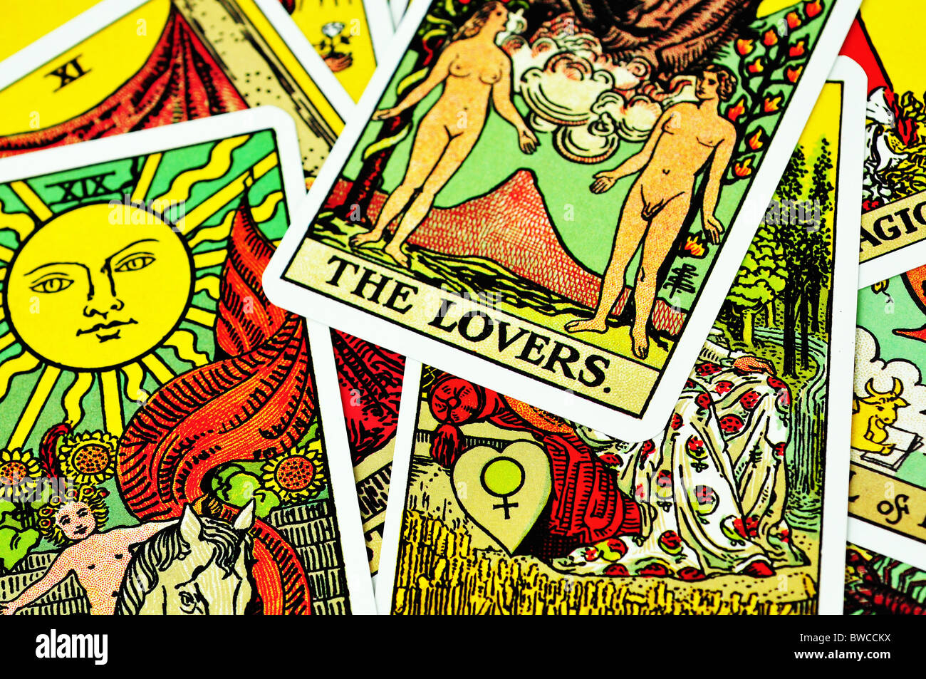 Wheel Of Life Tarot High Resolution Stock Photography and Images Alamy