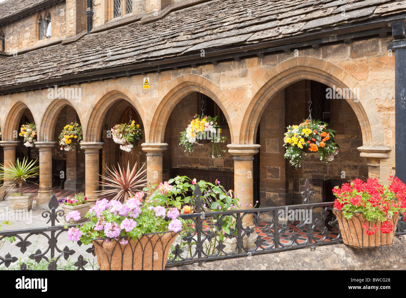 St Johns Almshouse, Sherborne, Dorset Stock Photo Alamy